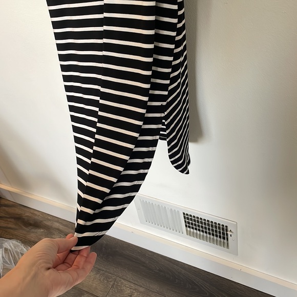 Chicos Long sleeve striped dress - Picture 2 of 3